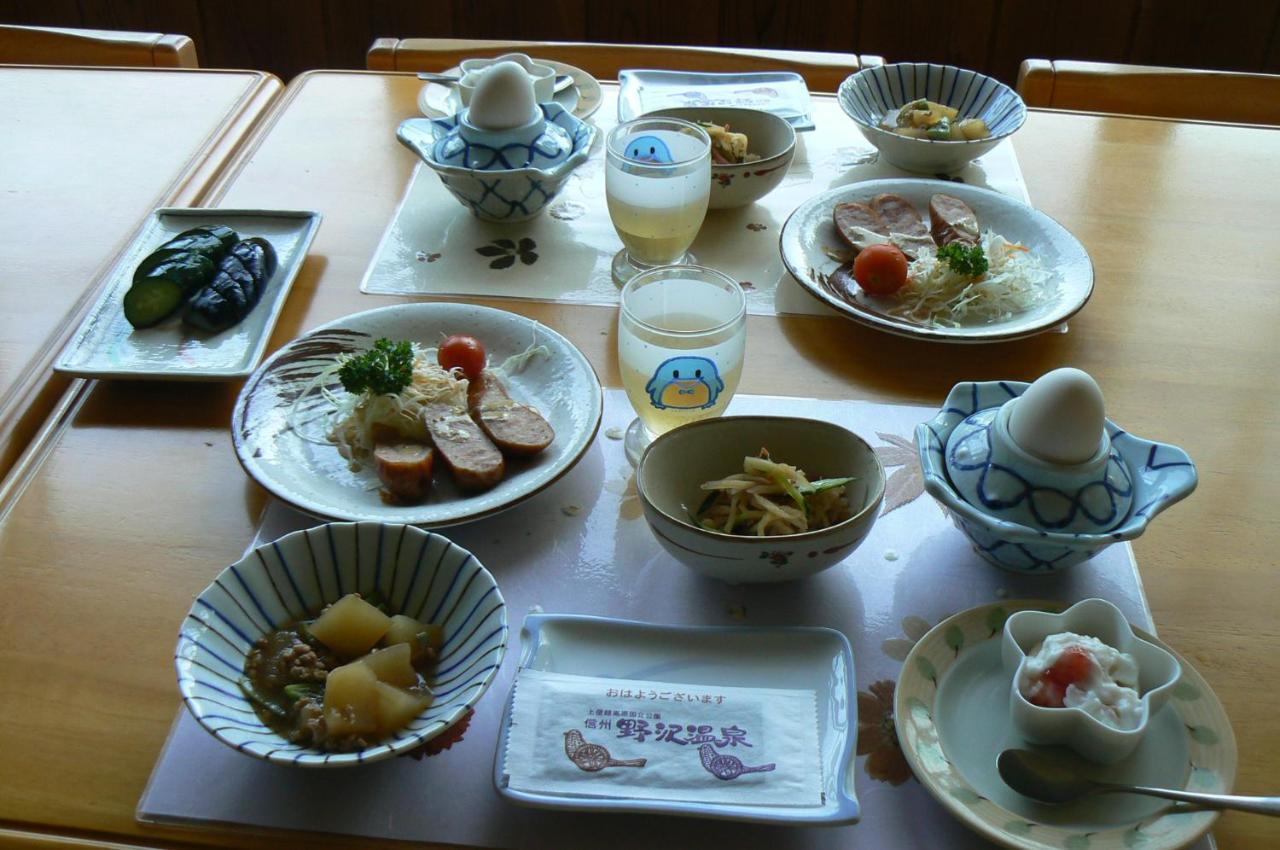 Hotel Fureai No Yado Yasuragi à Nozawaonsen Extérieur photo